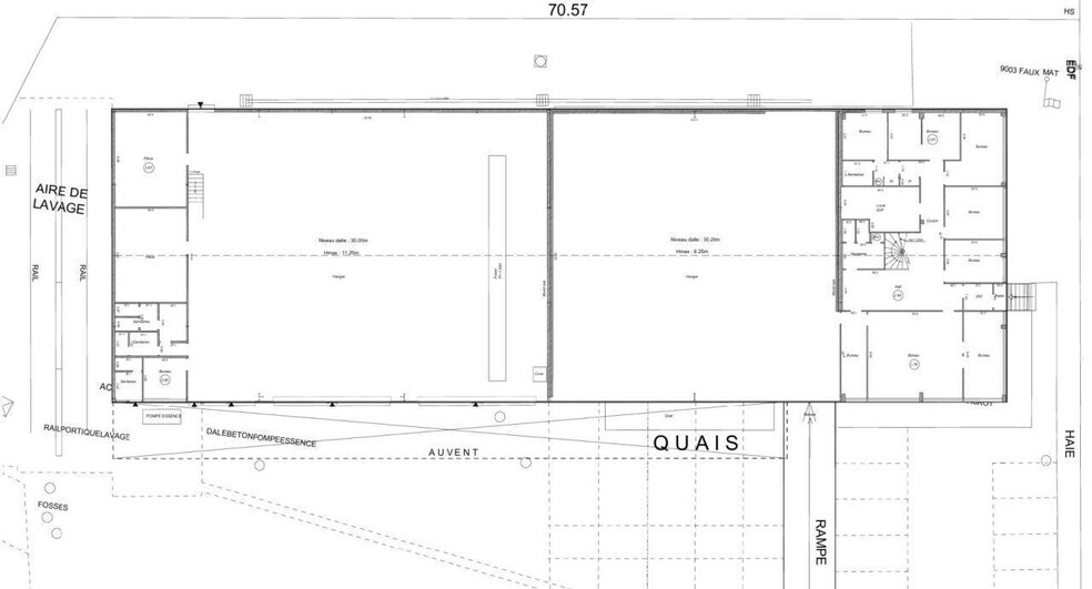 Office in Villeneuve-la-Garenne to rent - Floor Plan - Image 2 of 5