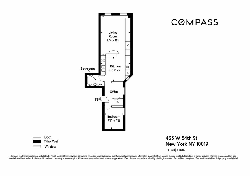 433 West 54st St - 5 sponsor units portfolio of 2 properties for sale on LoopNet.co.uk - Floor Plan - Image 2 of 12