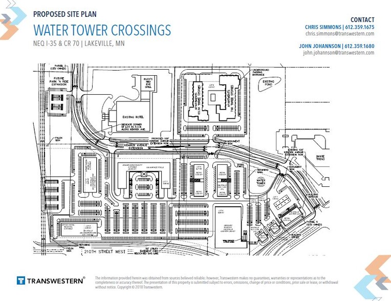 NE County Road 70 IH 35, Lakeville, MN for rent - Site Plan - Image 2 of 2