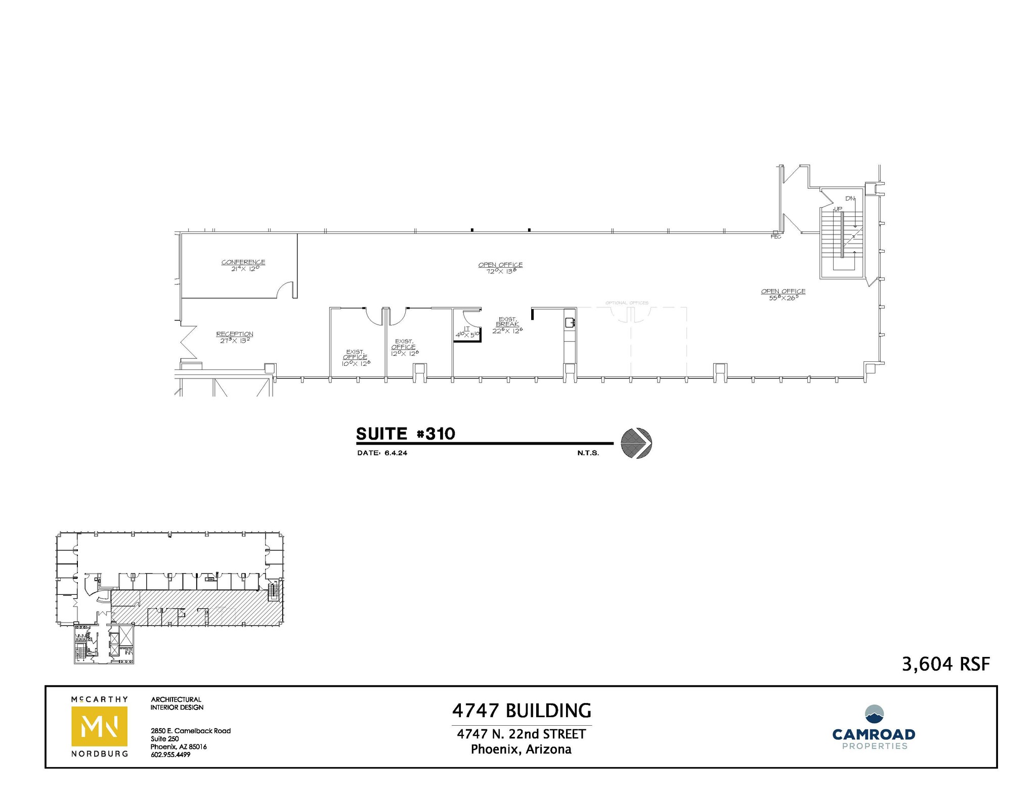 4747 N 22nd St, Phoenix, AZ for rent Floor Plan- Image 1 of 4