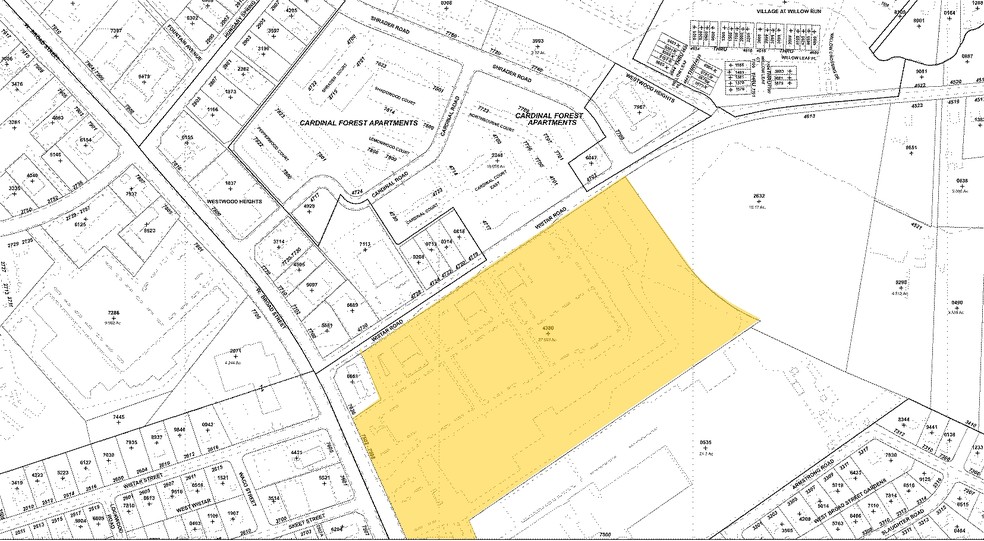 7504-7598 W Broad St, Richmond, VA for rent - Plat Map - Image 2 of 19