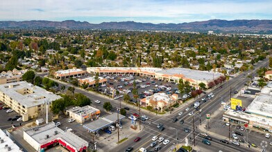 19301-19371 Saticoy St, Reseda, CA - aerial  map view - Image1