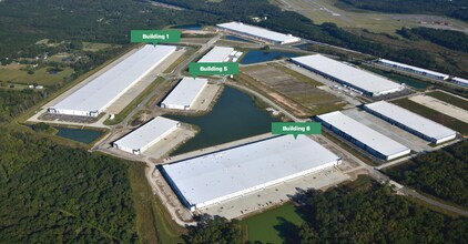 Central Port Logistics Ctr, Savannah, GA - AERIAL map view