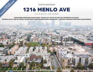 More details for 1216 Menlo Ave, Los Angeles, CA - Land for Sale