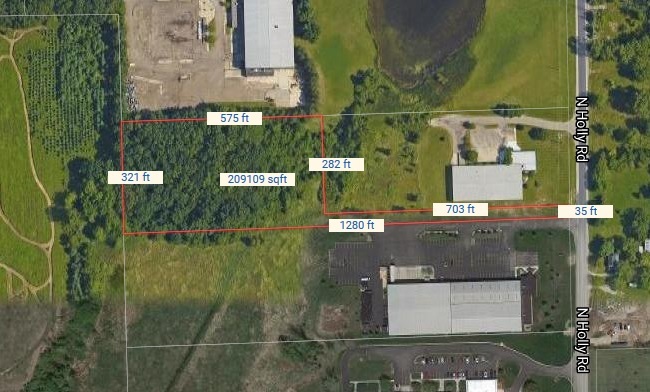 10330 N Holly Rd, Holly, MI for sale - Aerial - Image 1 of 1