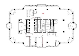 250 2nd St SW, Calgary, AB to rent Floor Plan- Image 1 of 2