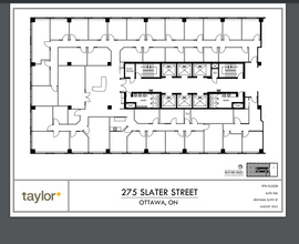 275 Slater St, Ottawa, ON for rent Floor Plan- Image 1 of 1