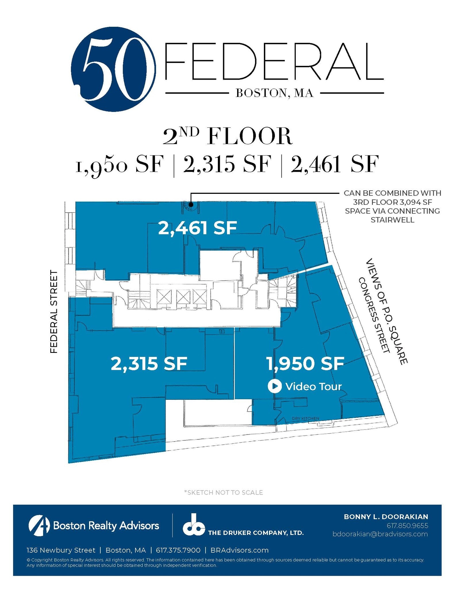 50 Federal St, Boston, MA to rent Floor Plan- Image 1 of 1
