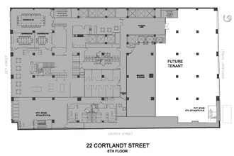 22 Cortlandt St, New York, NY to rent Floor Plan- Image 1 of 1