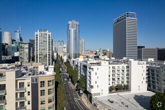 1200 S Grand Ave, Los Angeles, CA - AERIAL  map view