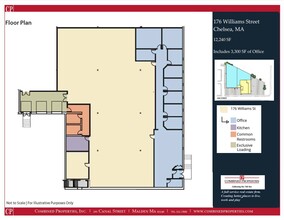 172-176 Williams St, Chelsea, MA for rent Floor Plan- Image 1 of 1