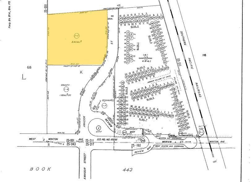 24041 Amador St, Hayward, CA for sale - Plat Map - Image 2 of 5