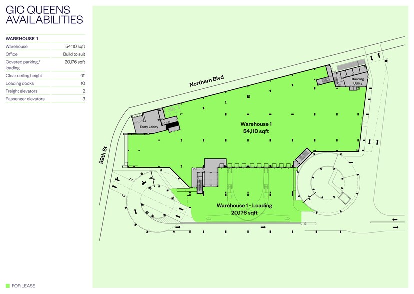 30-02 Northern, Long Island City, NY for rent - Site Plan - Image 3 of 3