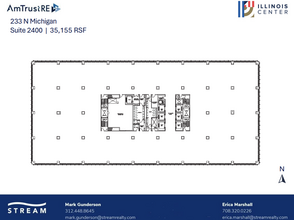 233 N Michigan Ave, Chicago, IL for rent Floor Plan- Image 1 of 1