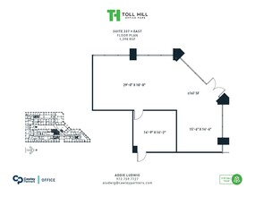 5440 Harvest Hill Rd, Dallas, TX for rent Floor Plan- Image 1 of 4