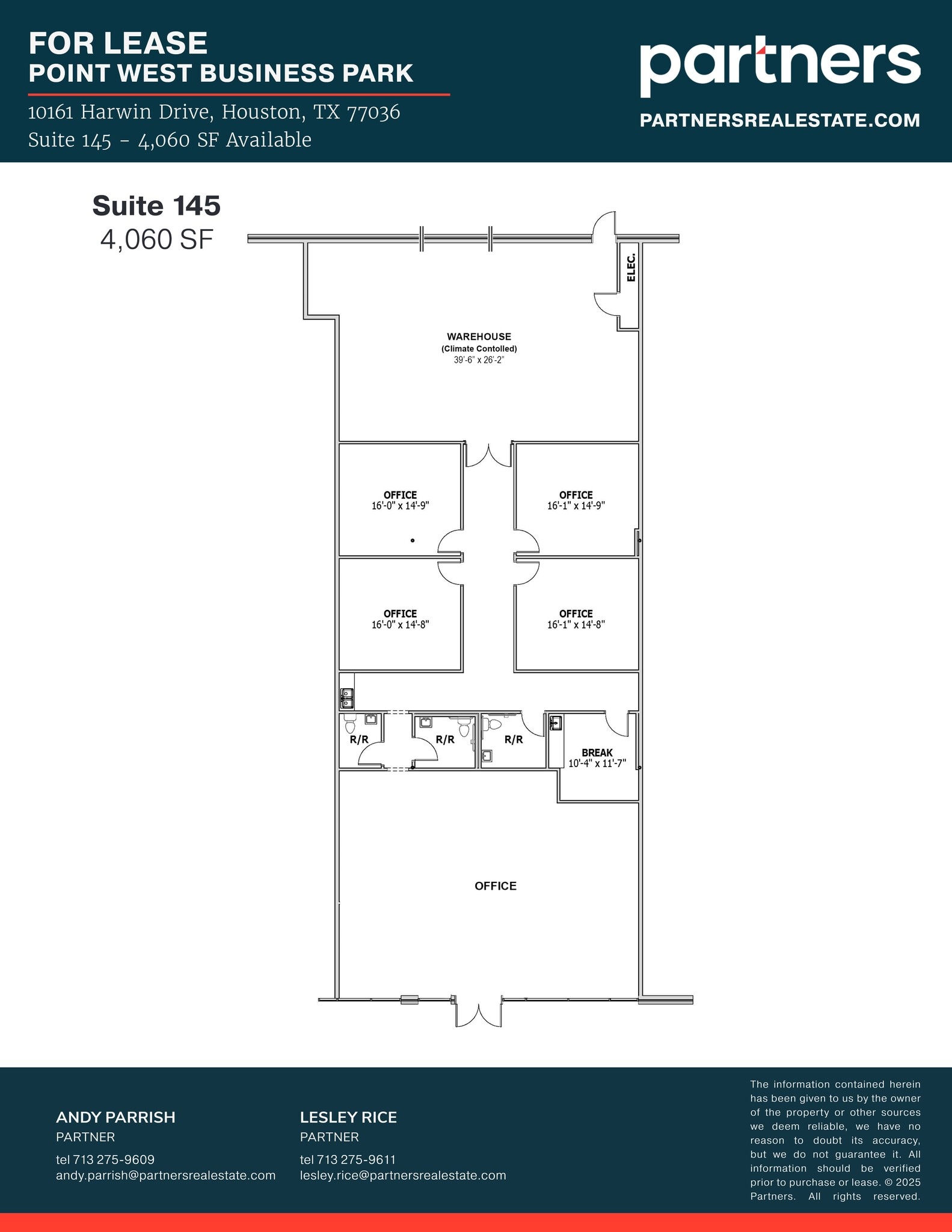 10161-10175 Harwin Dr, Houston, TX to rent Site Plan- Image 1 of 1