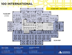 100 International Dr, Baltimore, MD for rent Floor Plan- Image 1 of 1