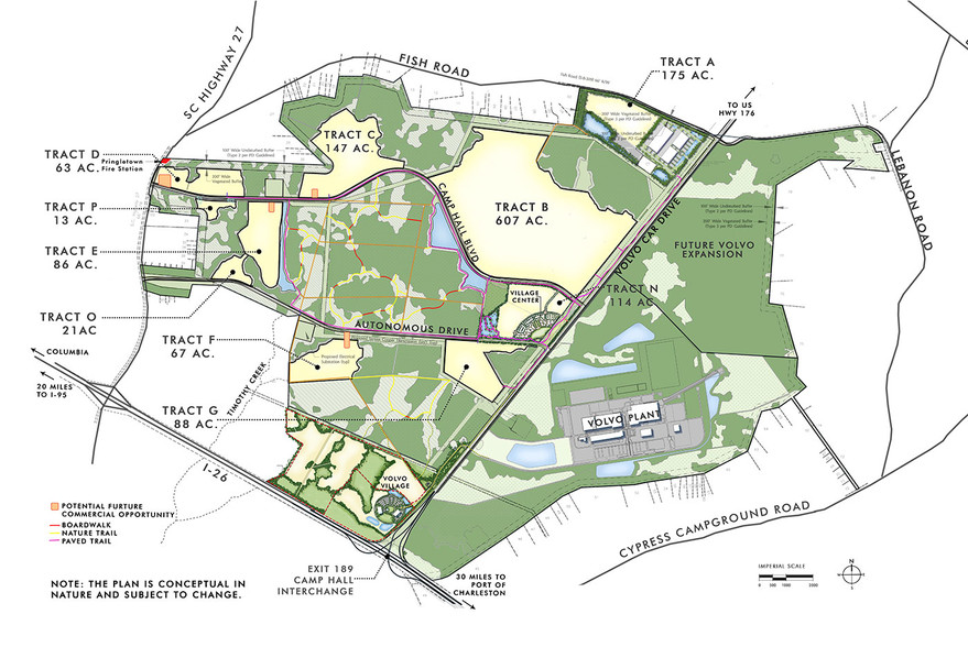 8 Autonomous Rd, Ridgeville, SC for sale - Site Plan - Image 1 of 1