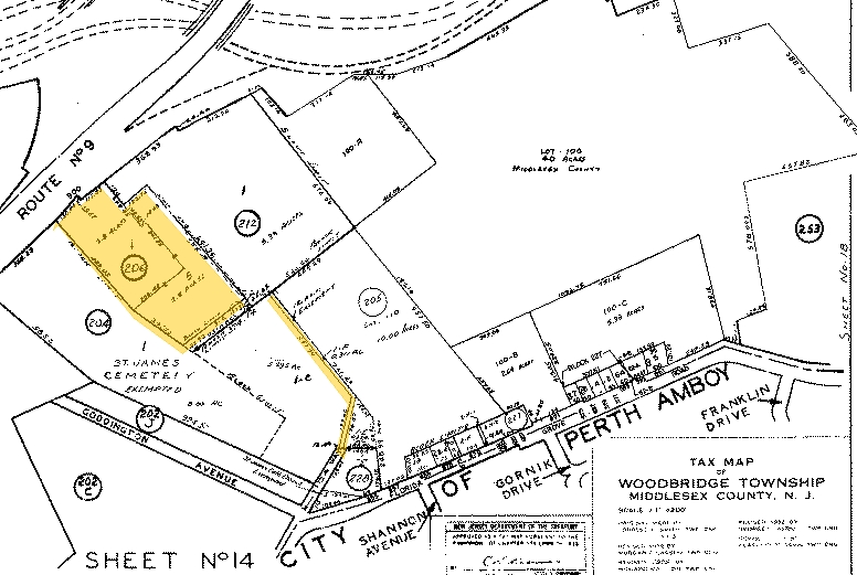 900 US Highway 9 N, Woodbridge, NJ for rent - Plat Map - Image 2 of 52