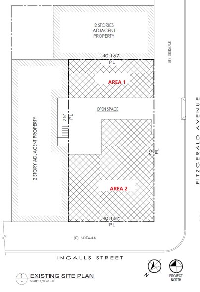 2845 Ingalls St, San Francisco, CA for rent - Site Plan - Image 2 of 10