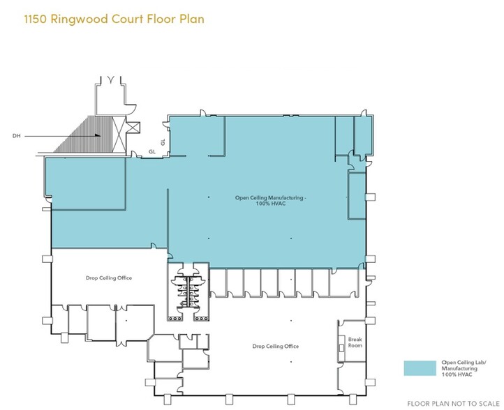 1150 Ringwood Ct, San Jose, CA for rent - Floor Plan - Image 2 of 5