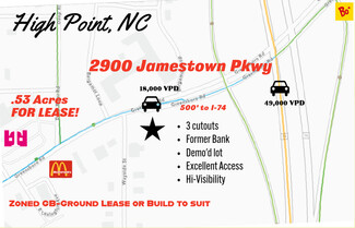 More details for 2900 Jamestown Pky, High Point, NC - Land for Rent