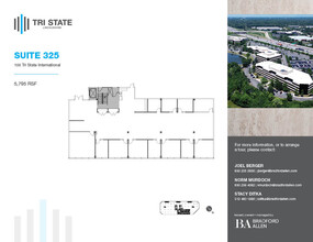 300 Tri State International, Lincolnshire, IL for rent Floor Plan- Image 1 of 1