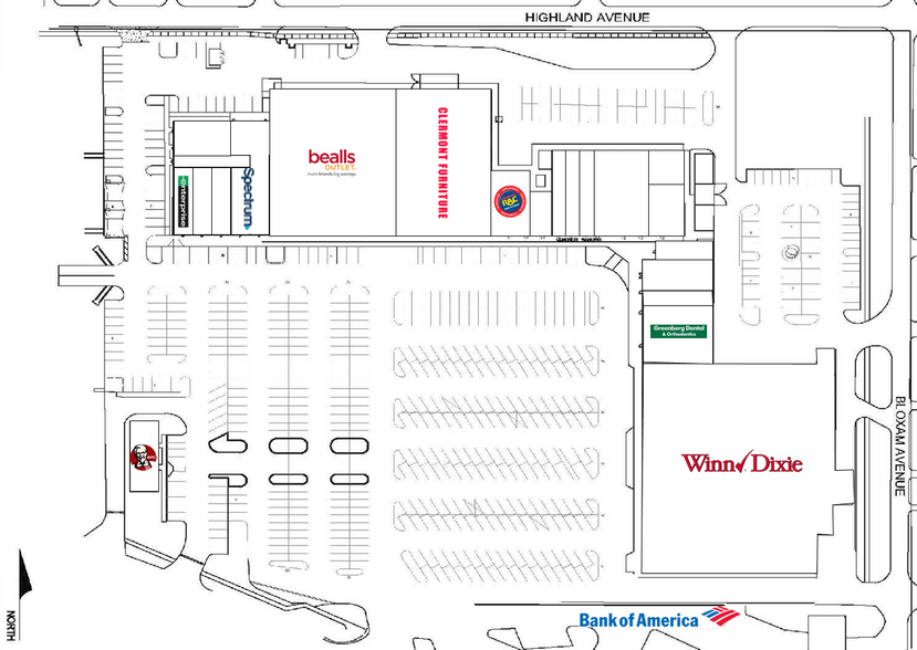 684 W Highway 50, Clermont, FL for rent - Site Plan - Image 3 of 4