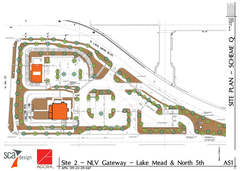 500-508 E Lake Mead Blvd S, North Las Vegas, NV for rent - Site Plan - Image 2 of 2