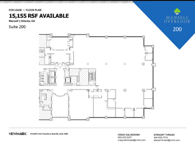 200 Mansell Ct E, Roswell, GA for rent Floor Plan- Image 1 of 11