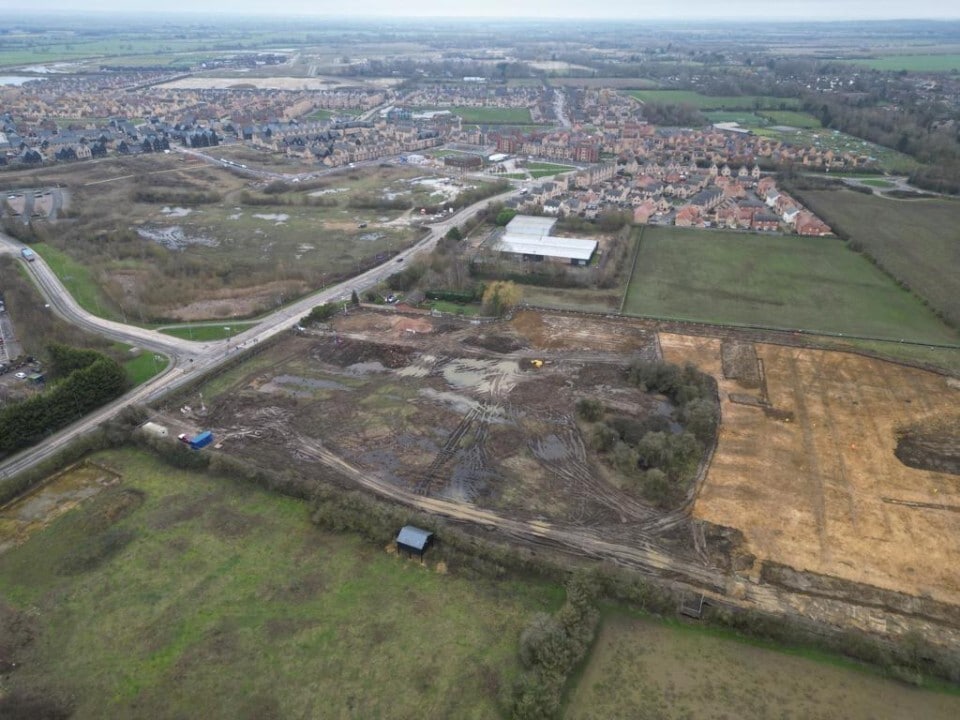 Station Rd, Longstanton for sale Aerial- Image 1 of 4