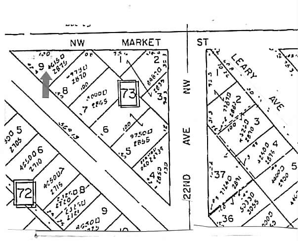 2215 NW Market St, Seattle, WA for rent - Plat Map - Image 2 of 2