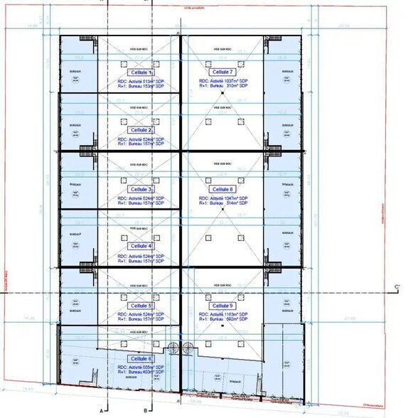 Light Industrial in Ivry-sur-Seine to rent - Floor Plan - Image 3 of 5