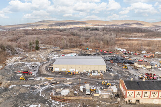 347 Rear Main, Dickson City, PA - AERIAL  map view