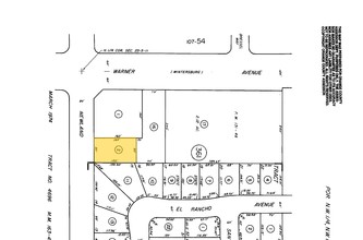 17050 Newland St, Fountain Valley, CA for sale Plat Map- Image 1 of 1