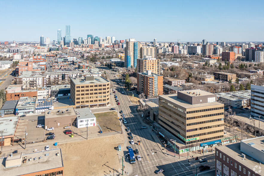 12323 Stony Plain Rd NW, Edmonton, AB for rent - Aerial - Image 2 of 13