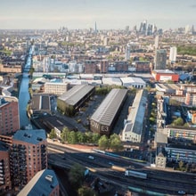 Empson St, London, LND - Aerial  map view