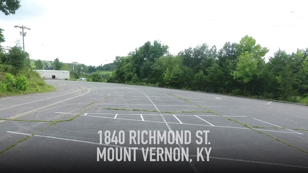 1840 Richmond St, Mount Vernon, KY for sale - Commercial Listing Video - Image 1 of 1