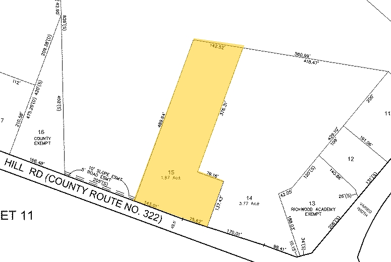 621 Mullica Hill Rd, Mullica Hill, NJ for sale - Plat Map - Image 1 of 1