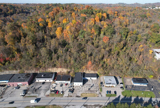 1825-1827 Golden Mile Hwy, Pittsburgh, PA - aerial  map view