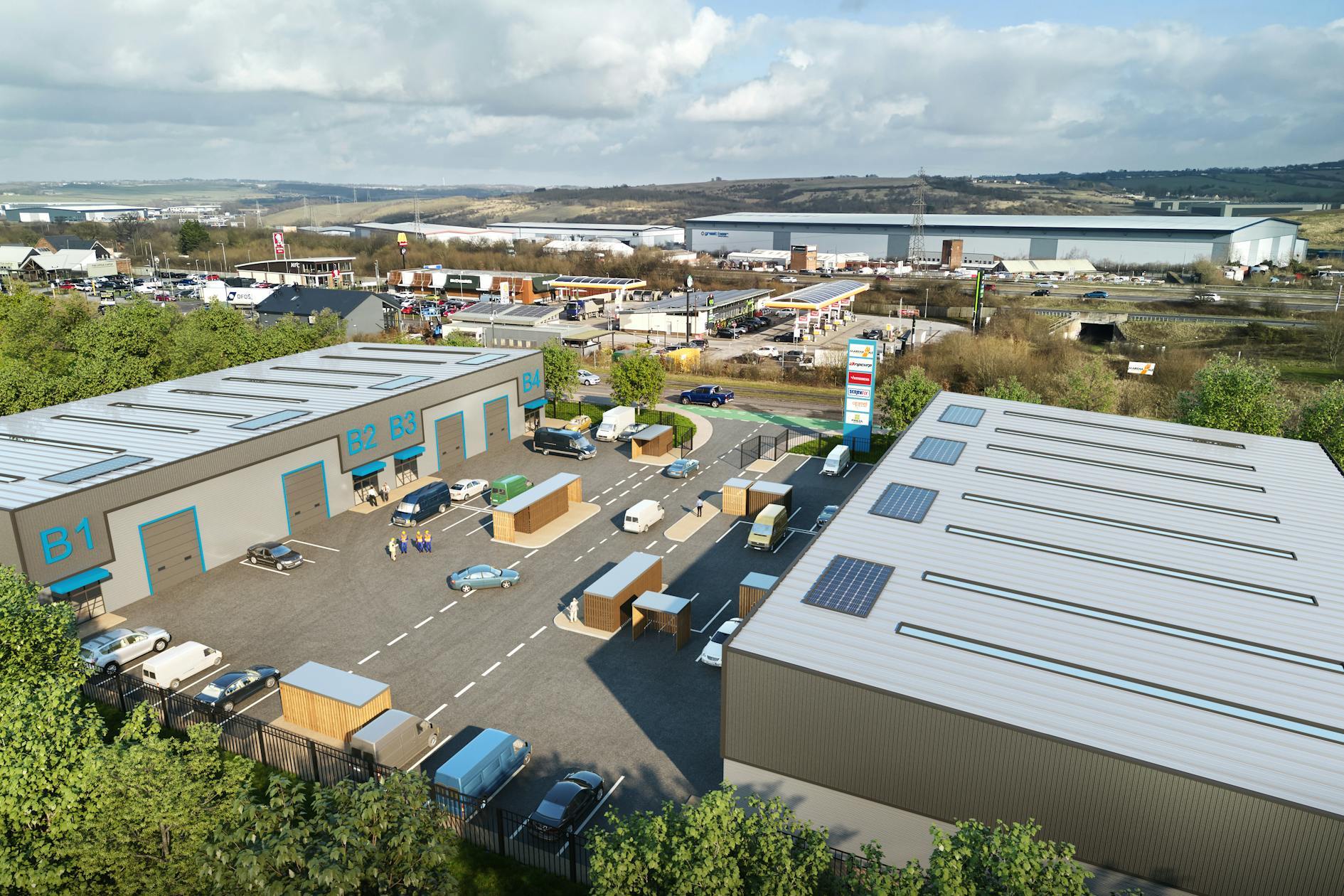 Markham Ln, Duckmanton for sale Aerial- Image 1 of 1