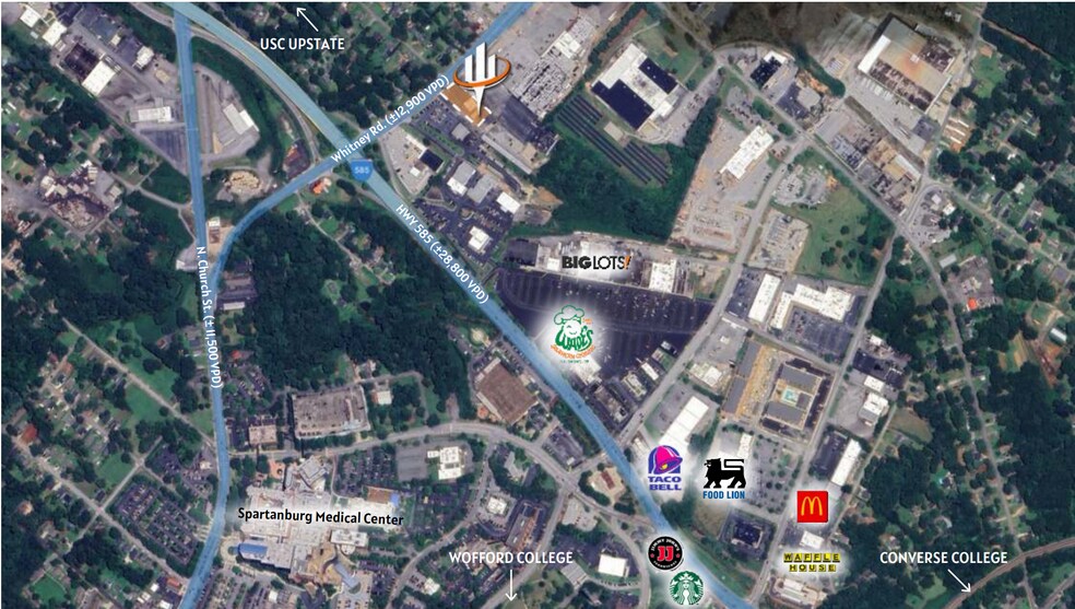 351 Whitney Rd, Spartanburg, SC for sale - Building Photo - Image 1 of 1