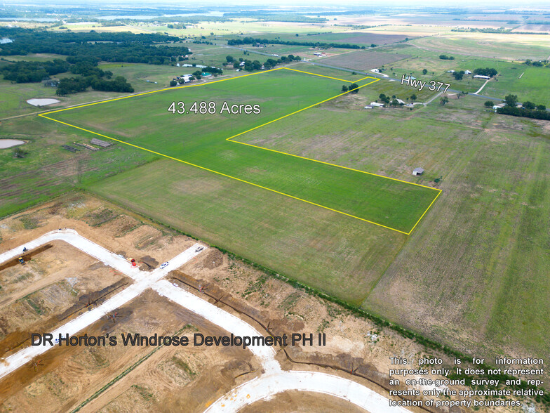 Us Hwy 377, Pilot Point, TX for sale - Aerial - Image 3 of 8