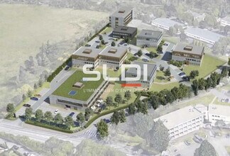 Dardilly - Aerial  map view