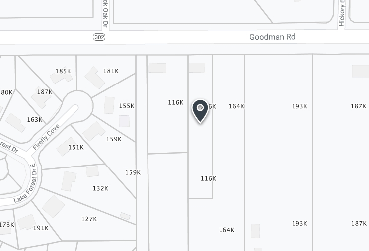 6431 Goodman Rd, Olive Branch, MS for sale - Plat Map - Image 3 of 3