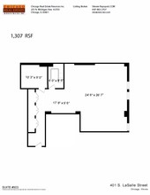 401 S LaSalle St, Chicago, IL for rent Floor Plan- Image 1 of 1