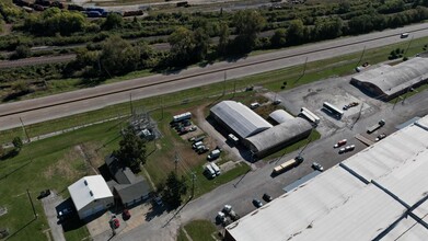 1250 W 1st St, Granite City, IL - aerial  map view