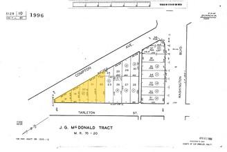 1623 S Compton Ave, Los Angeles, CA for sale Plat Map- Image 1 of 1