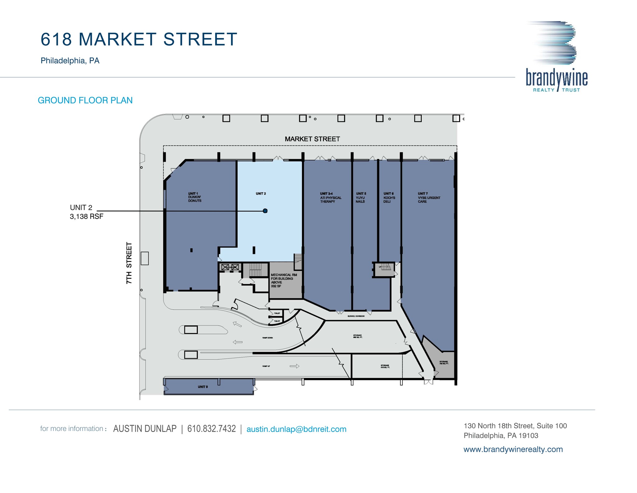 618-634 Market St, Philadelphia, PA for rent Site Plan- Image 1 of 1