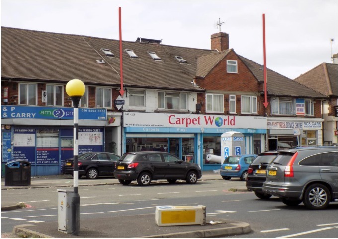 206-208 Hampton Rd W, Feltham for sale - Building Photo - Image 1 of 1